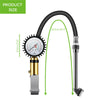 220 PSI Tyre Pressure Gauge Inflator Air Line Pump Car Truck Bike Meter Tester
