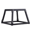 VEVOR 12" Plyometric Jump Box Fitness Exercise Plyo Box Step Cross Black
