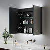 LED Bathroom Mirror Cabinet with Bluetooth Demister Socket Dimming Light 630x650