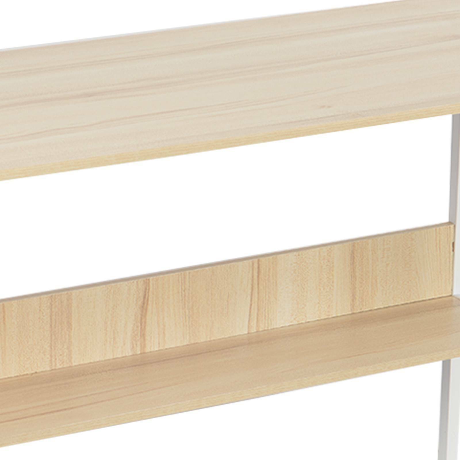 Computer Home Office PC Desk Writing Table Workstation Wood Bookshelf Furniture