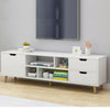 Modern TV Cabinet Stand Media Console Table W/ Storage Shelf Drawers Living Room