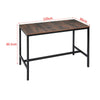 Breakfast Bar Table Bar Stool Vintage Industrial Kitchen Dining Room Furniture