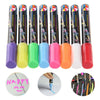 8Pcs Set Liquid Chalk Marker Pens Blackboard Glass Window Reversible Neon Pen