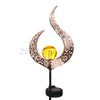 Garden LED Solar Lawn Light Waterproof Outdoor Decor Flame/Sun Flower Shape Lamp
