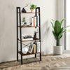 4 Tier Metal Ladder Shelf Display Shelving Rack Plant Stand Storage Corner Unit