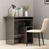 Small Computer Desk Gloss Grey Laptop Writing Dressing Table Workstation PC Unit