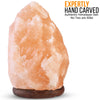 Himalayan Salt Lamp Crystal Pink Salt Lamp Healing Lamps Relax Ionizing UK Plug