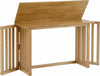 Oak Varnish Foldaway Dining Table