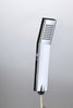 Shower Kit Twin Head 2 Mixer Shower Heads Rail Hose Riser Square Bathroom Set UK