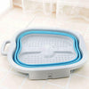 Folding Foot Spa Pedicure Wet Bath Bubble Massage Bucket Feet Therapy FootSpa UK