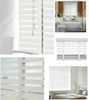 Faux Wood Wooden Venetian Blinds Blind With Tapes 50mm Slats White Fittings Inc