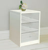 Bedside Tables Cabinets Unit Bedroom Nightstand Furniture Chest Of Drawers White