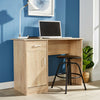 White Black Oak Desk 1 Drawer 1 Door Compact Computer Workstation Home Office