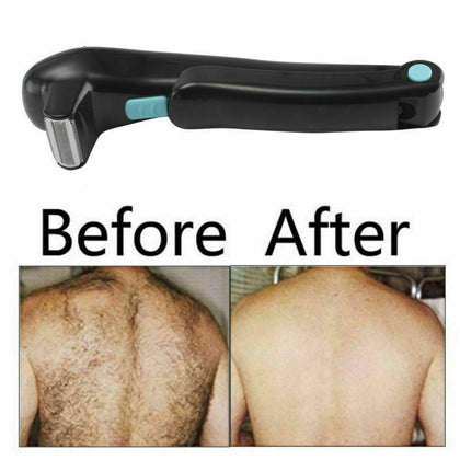 Mens Electric Back Hair Removal Shaver Razor Big Blade Hairy Back Remover New UK