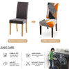 4X Dining Chair Covers Stretch Removable Washable Home Protective Stretch Covers
