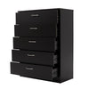 Oak Black White Chest of Drawers 3 4 5 Draws Bedroom Furniture Hallway Cabinet