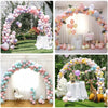 Extra Large Circle Balloon Arch Wedding Column Backdrop Stand Frame Kit 4.3x2.6M