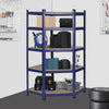 Metal 5 Tier Corner Garage Shelves Racking Storage Heavy Duty Industrial