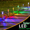 10 x Solar Powered LED Garden Lights Post Waterproof Outdoor Yard Path Lighting