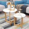 Scandinavian Coffee Table Side Table End Table Solid Wood Legs Home Living Room