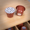 Woodluv Bamboo Countertop Coffee Capsule Pod and Tea Bag Storage Drawer Cabinet