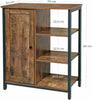 Industrial Storage Sideboard Large Rustic Cabinet Vintage Metal Console Table