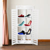 Shoe Rack Shoes Storage Cabinet Wooden Stand Cupboard 5 Shelves Organiser 2 Door