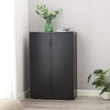 Cabinet with 2 Doors Storage Units Cupboards Cabinets 2 Shelves for Office Home