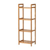 3/4/5 Tier Bookcase Shelving Unit Wood Bookshelf Free Standing Storage Display