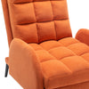 Velvet Recliner Armchair Chaise Longue Sofa Chair Bed Sleeper Lounger+Footst