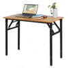 Folding Study Coffee Table Foldable Computer Desk Wooden Laptop Office Classroom
