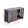 Sideboard Cupboard Display Storage Unit Cabinet with Sliding Doors Living Room