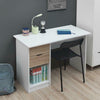 Scandinavian Laptop Computer Desk Office Furniture Retro Nordic Table White Oak