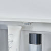 Bathroom Cabinet Storage Cupboard with Mirror Wooden Shelves White Wall Mounted