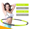 Collapsible Hula Hoop Fitness Padded ABS Exercise Weighted GYM Workout Hoola UK