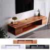 Wall Cabinet Floating TV Unit Media Cabinet Storage Cupboard Shelving Wood Stand