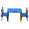 NEW! Childrens Wooden Crayon Table and Chairs Set Kids Room Furniture