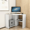 Corner Computer Desk Wooden Desktop Table 2 Shelf PC Laptop Gaming Workstation