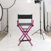 Folding Makeup Artist Chair Lightweight Portable Photography Directors Chair