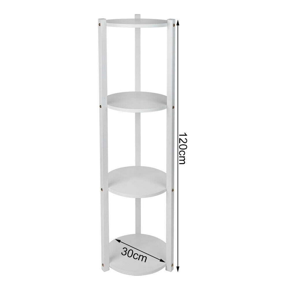 Outdoor Indoor Pot Plant Stand Display Garden Decor Flower Rack 4 Tiers UK