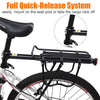 Rear Seat Aluminum Bike Rack Bicycle Mountain Mount Pannier Luggage Carrier UK