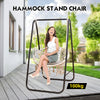 Comfort Hanging Hammock Macrame Swing Outdoor Indoor Garden Seat Chair