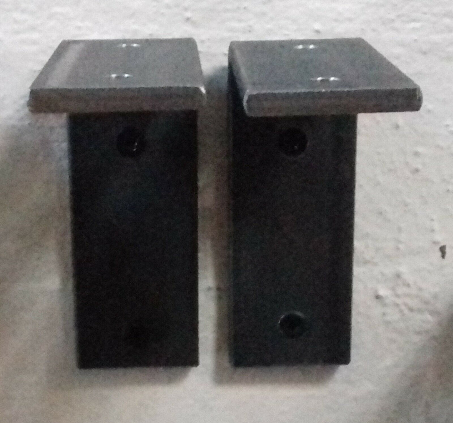 Board Shelf Brackets Heavy Duty Industrial Rustic Handmade