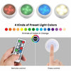 6 Pack RGB LED Kitchen Cabinet under Unit Cupboard Light Dimmable Remote Control