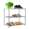3-8 Tier Shoe Rack Stand Storage Organiser Lightweight Compact Space Save Shelf