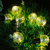 SOLAR POWERED RETRO BULB STRING LIGHTS FOR GARDEN OUTDOOR FAIRY SUMMER LAMP RYL