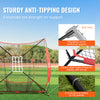 7x7 ft Baseball Softball Practice Net Hitting Batting Multiple Accessories