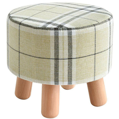 Small Footstool Foot Rest Stool Pouffe Ottoman For Living Room Removable Cover