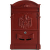LARGE VINTAGE OUTDOOR LOCKABLE LETTER POST BOX MAILBOX WALL MOUNTED SECURE MAIL
