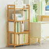 4 Tier Bamboo Storage Rack/Shelving Wire Shelf Kitchen/ Balcony/Office Unit 99cm